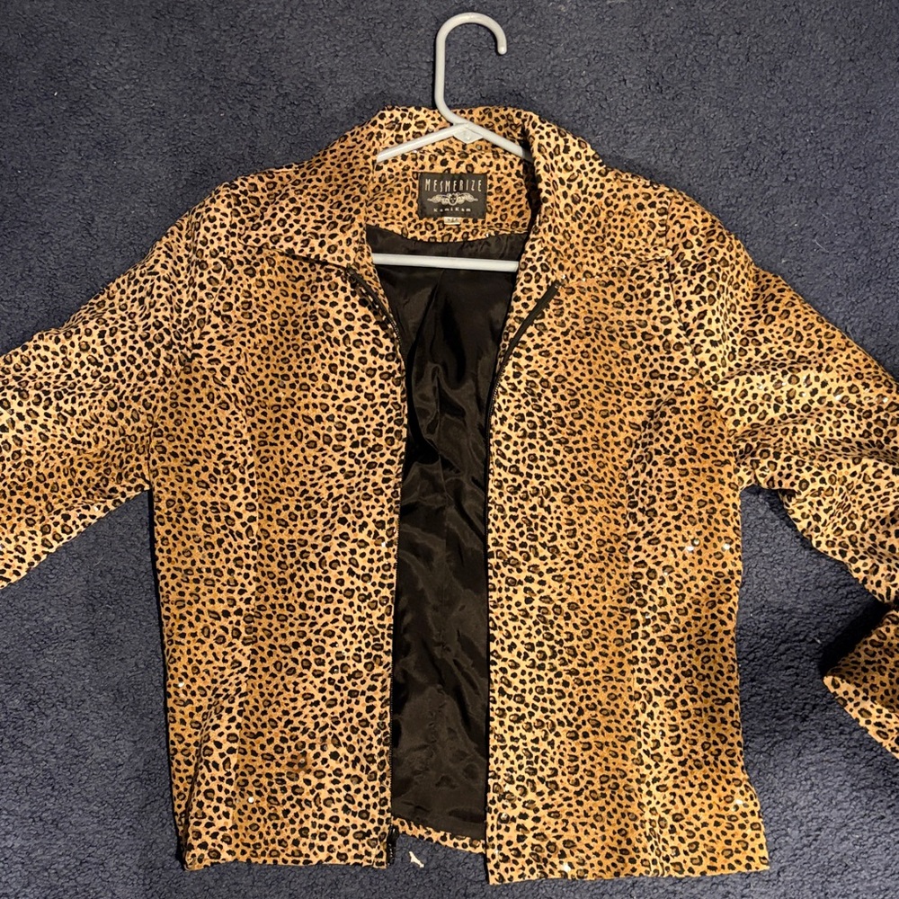 Leopard Print Women's Blazer